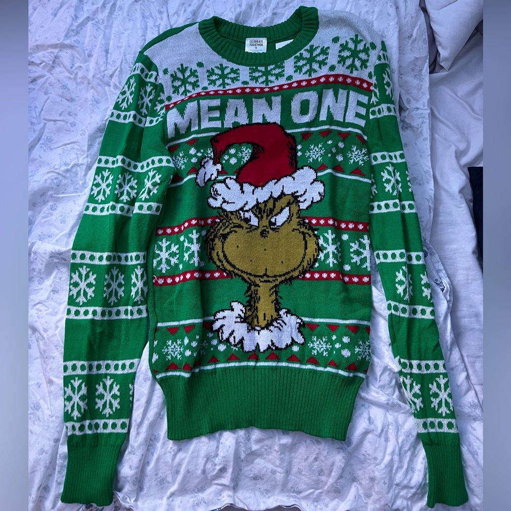 Christmas Grinch sweater